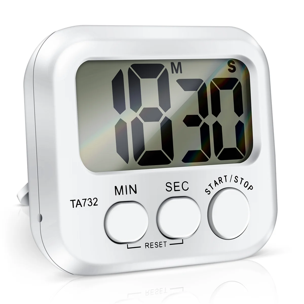 Digital Kitchen Timer, Large Screen Large Font Display, Magnetic Back Cooking Timer, Loud Alarm