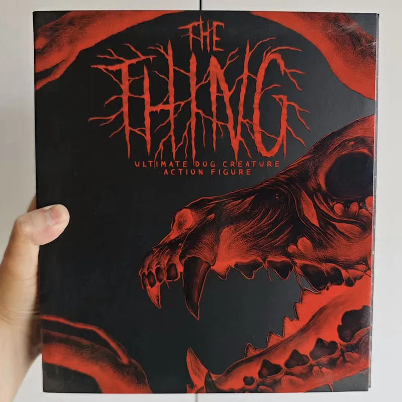 

NECA 04905 The Thing Figure Deluxe Ultimate Dog Creature Фигурки из фильма ужасов Модель Орнамент Аниме Периферийные устройства Оригинал
