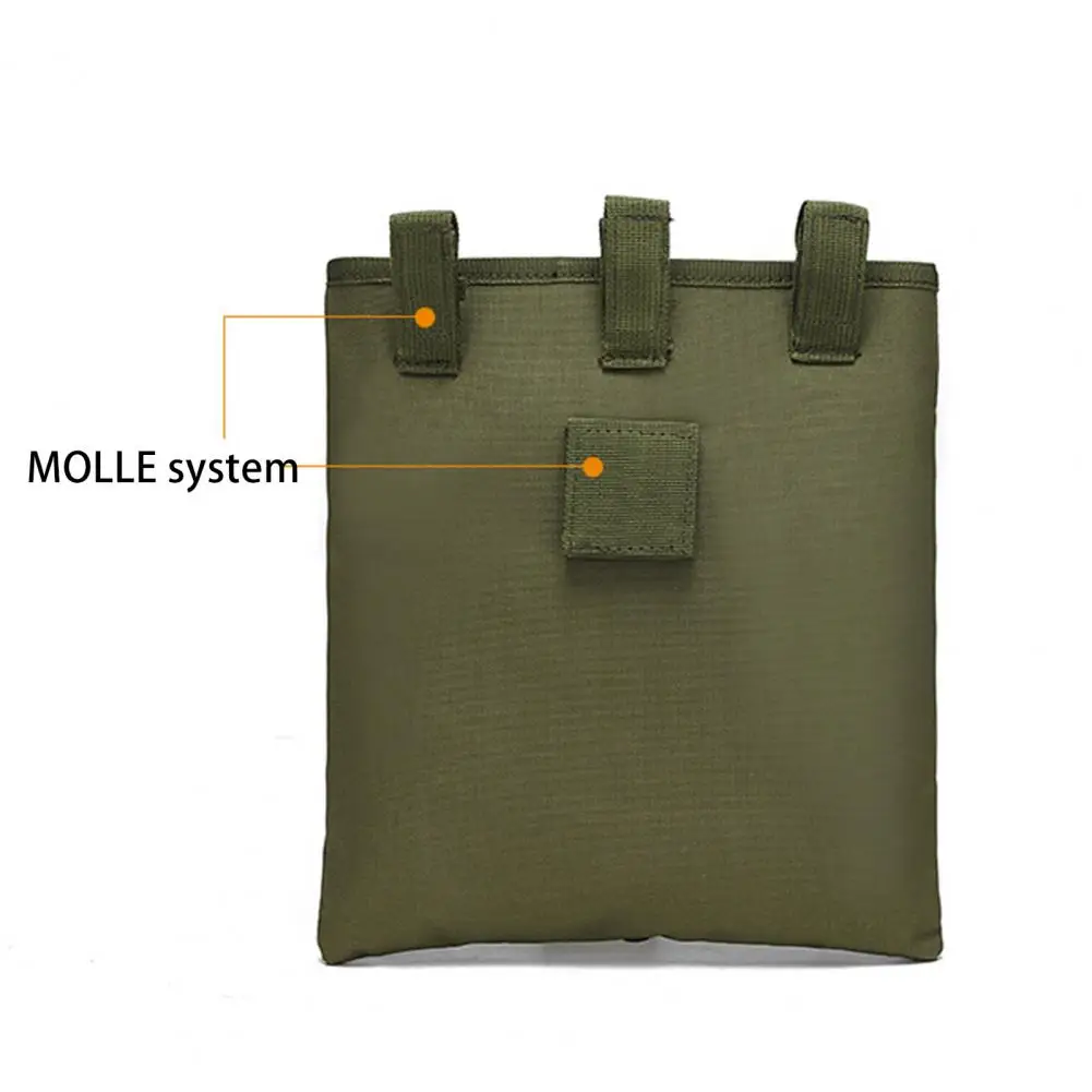 Drop Pouch  Novel Oblong Shape Lightweight  Attached to Duty Belt Outdoor Magazine Pouch Outdoor Stuff