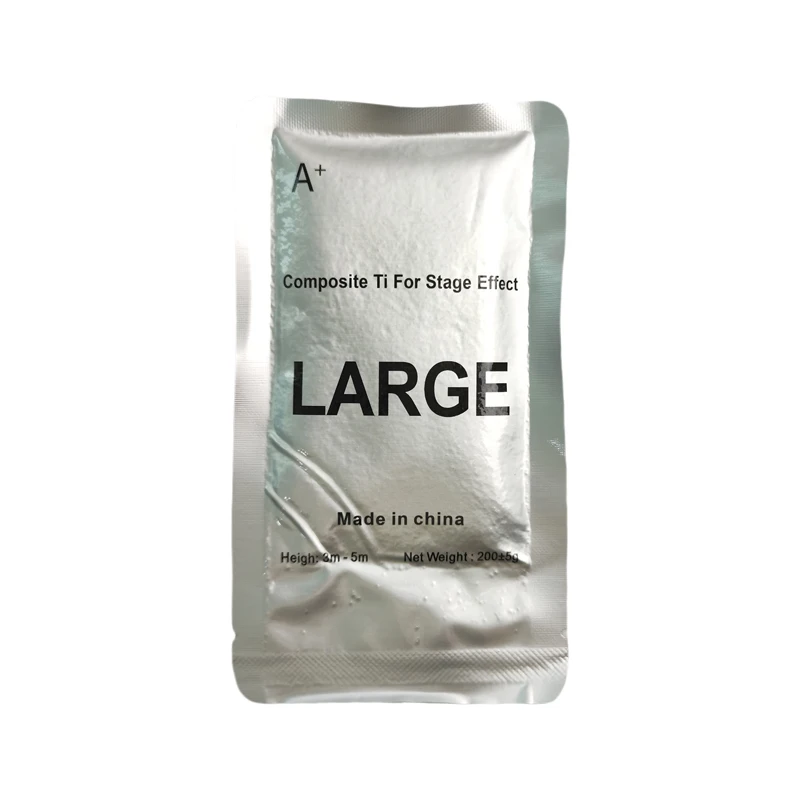 Free shipping 200G/Bag Composite Ti Powder Material (fuel) For Stage Cold Spark Machine Fireworks Fountain