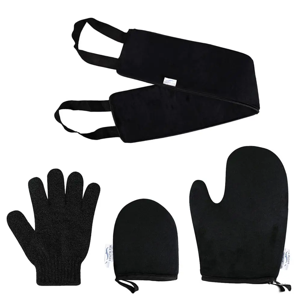 

Set of 4 Self-Tanning Mitts for Applying Self-Tanning Sun Lotion