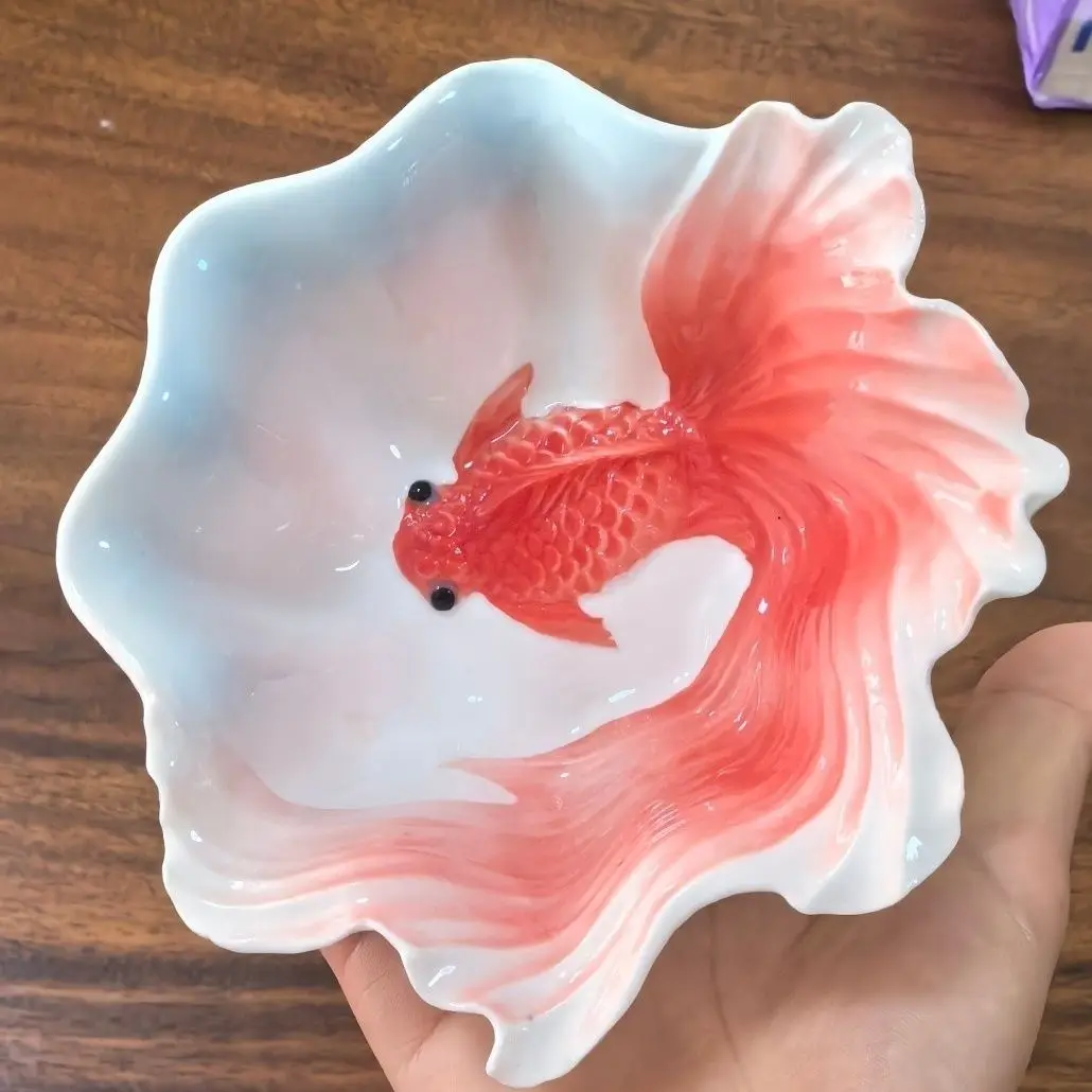 

Underglaze colored wine bowl, ceramic bowl, salad bowl, high temperature resistant