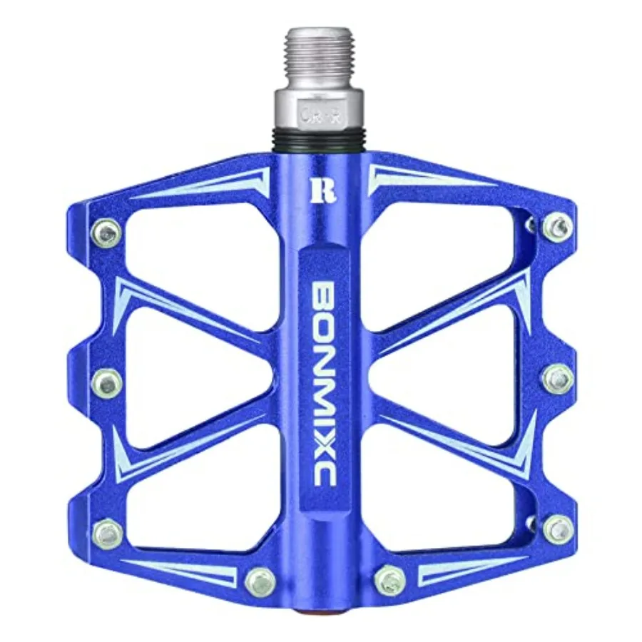 

Mountain Bike Pedals 9/16" Alloy Lightweight MTB Pedals Sealed Bearing Flat Road Pedals