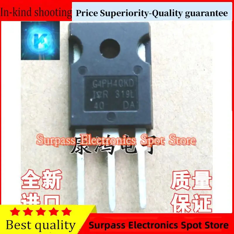 10PCS-100PCS   IRG4PH40KD G4PH40KD TO-247  IGBT 15A/1200V  Price Superiority-Quality guarantee