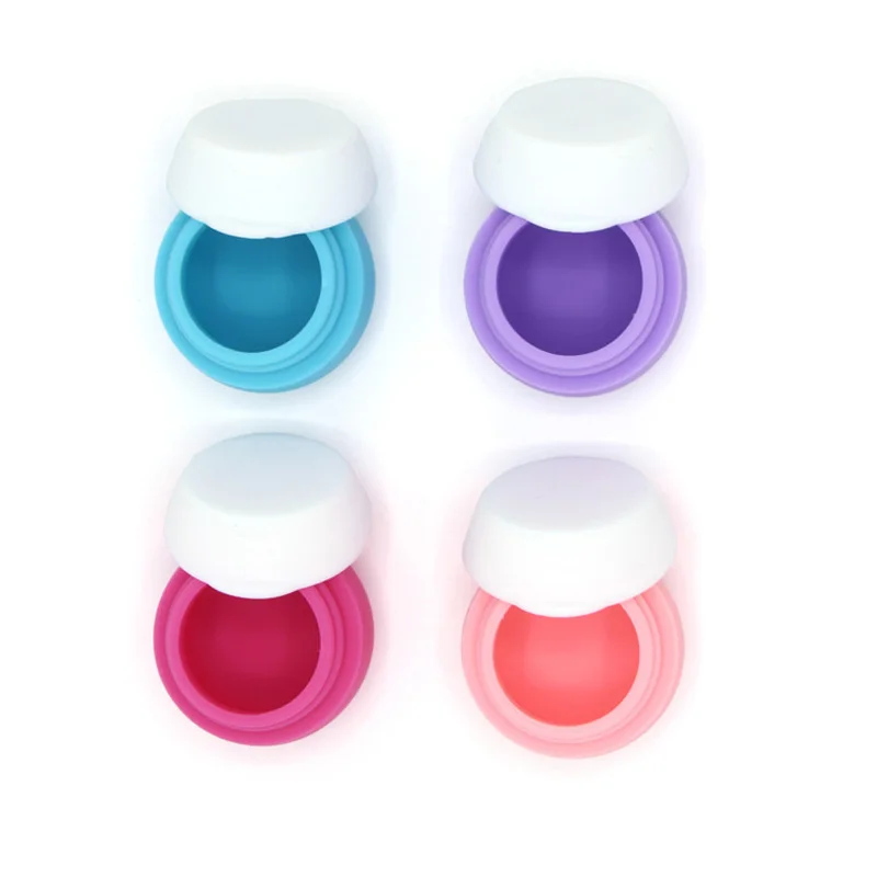 Barattoli di Silicone da 20ML scatola di crema per lozione portatile da viaggio bottiglia di fondotinta cosmetico crema per pillole Macaron scatola di immagazzinaggio a prova di perdite