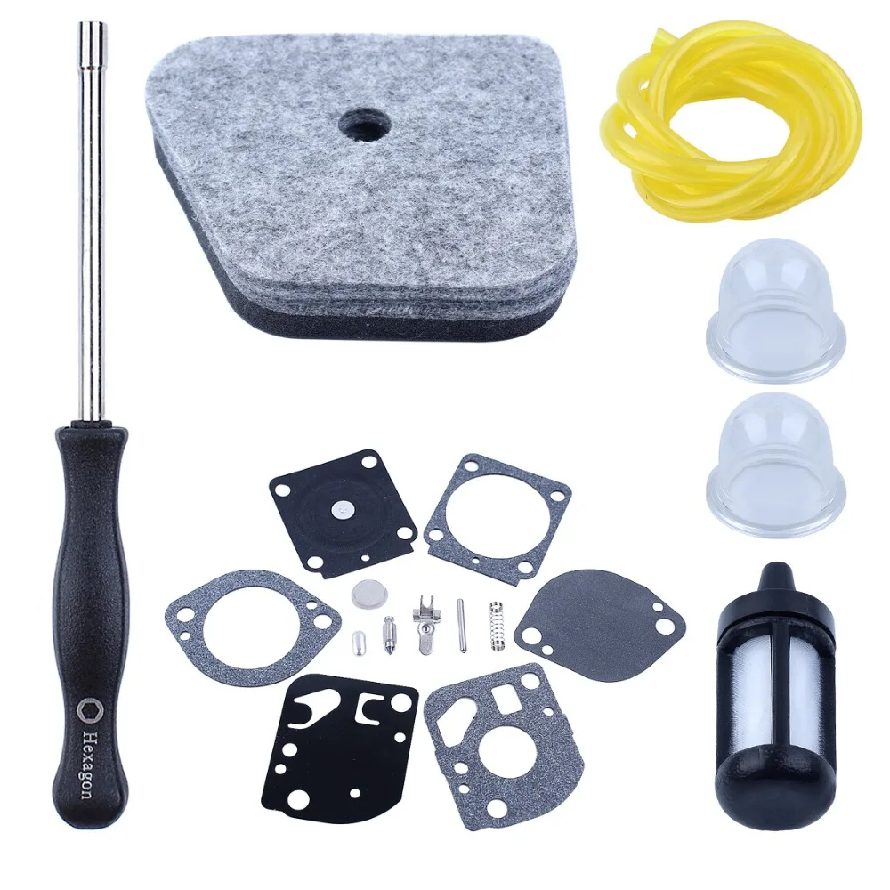 Carburetor Primer Bulb Kit For Stihl FS130 FS130R FS110 FS110R FS110X FS110RX