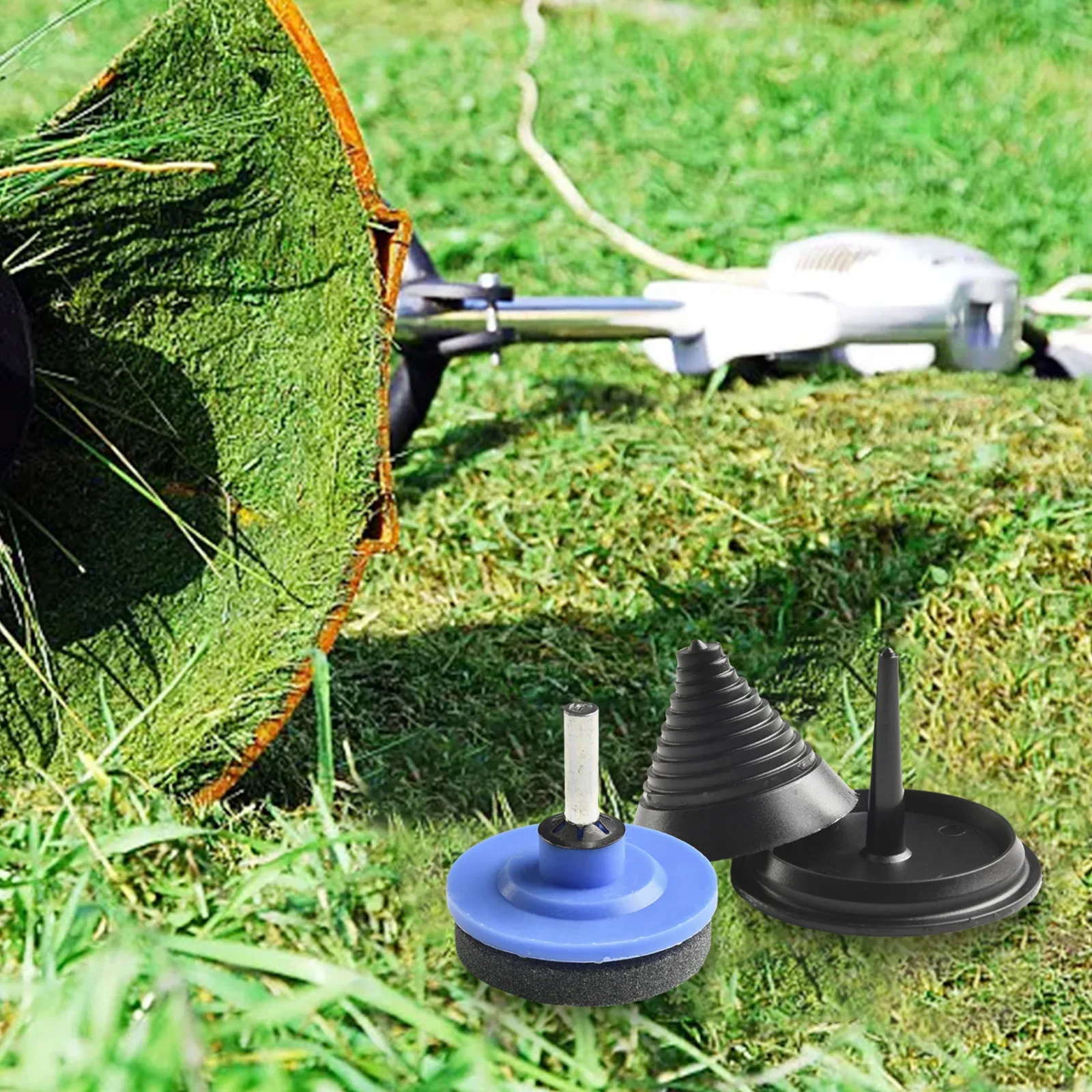 Garden Blade Balancer Tools Balancer & Sharpener For Lawn Mower Mower Blade Practical to use Safe Useful 50*55mm