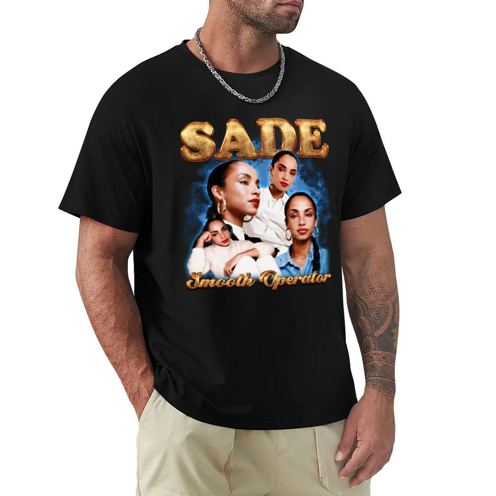

Lucky Gift Sade Adu Gifts For Halloween T-Shirt valentines clothes boys whites workout shirts for men