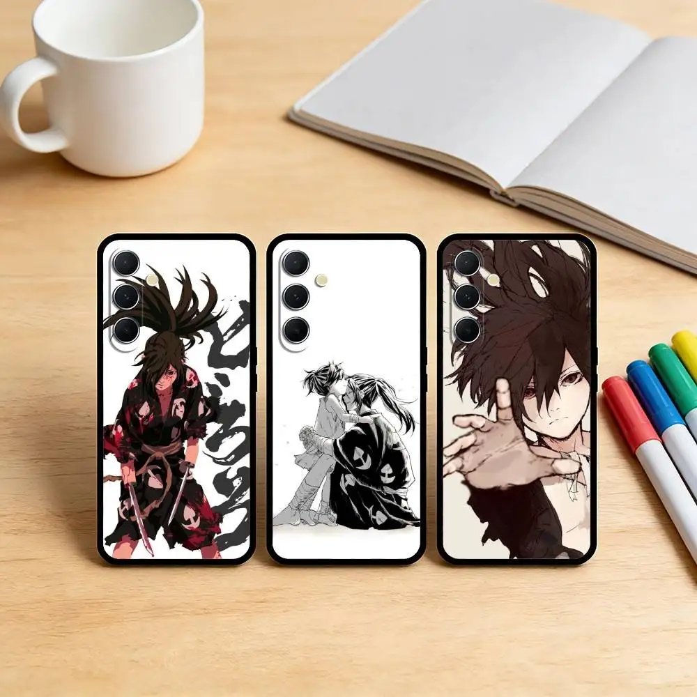 AAA Anime H-Hyakkimaru Phone Case For Samsung S26,S25,S24,S21,S22,S23,S30,Ultra,S20,Plus,Soft Black Shell