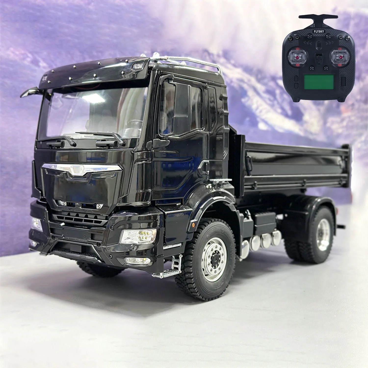

4x4 1/14 RC Гидравлические самосвалки Металлическая кабина с дистанционным управлением Готовый самосвал Автомобиль LLight Sound Модели транспортных средств Игрушки для мальчиков
