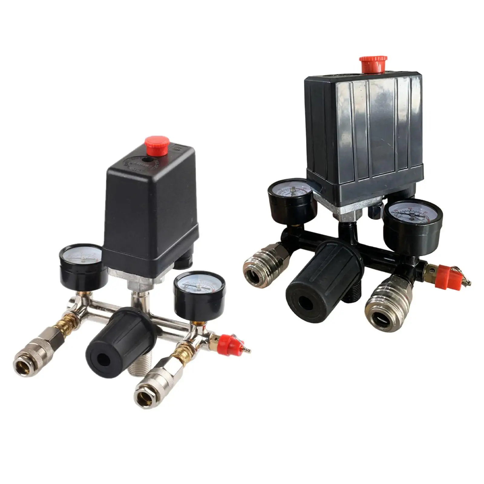 Pneumatic Air Pressure Regulator Pressure Valve Accurate Pressure Control Stable Easy Installation with Gauge Accessories