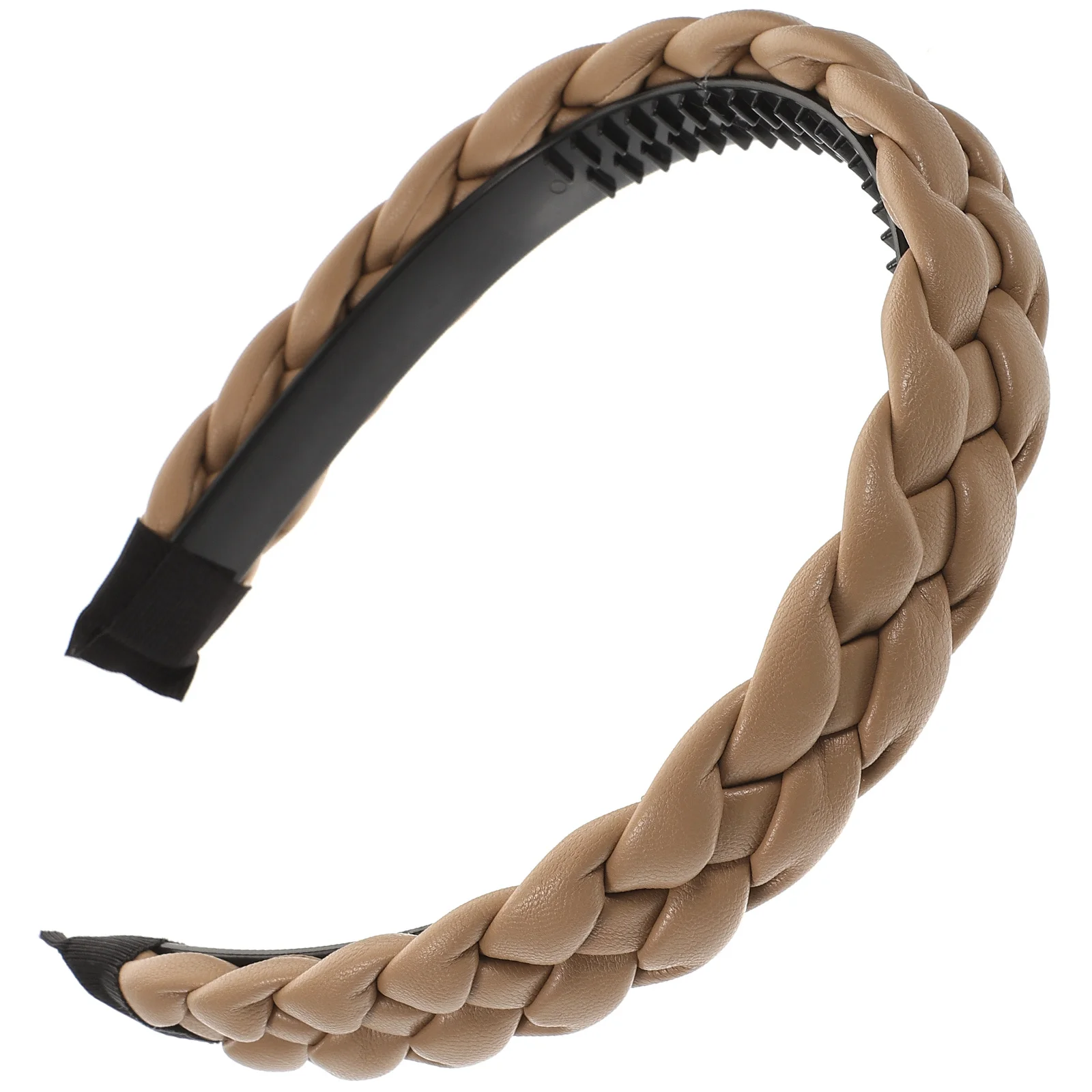 

Braided PU Headband Creative Broadside Headdress Festival Party Hair Decor Braided Hair Accessory Broadside Headband