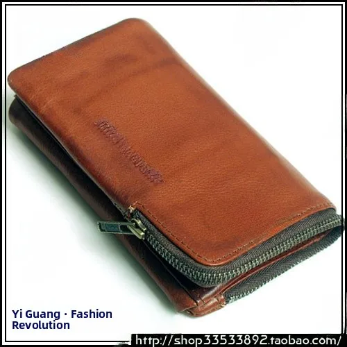 hong-kong-1516-soft-head-layer-cowhide-genuine-leather-vintage-faded-three-multi-functional-trendy-long-multi-card-wallet