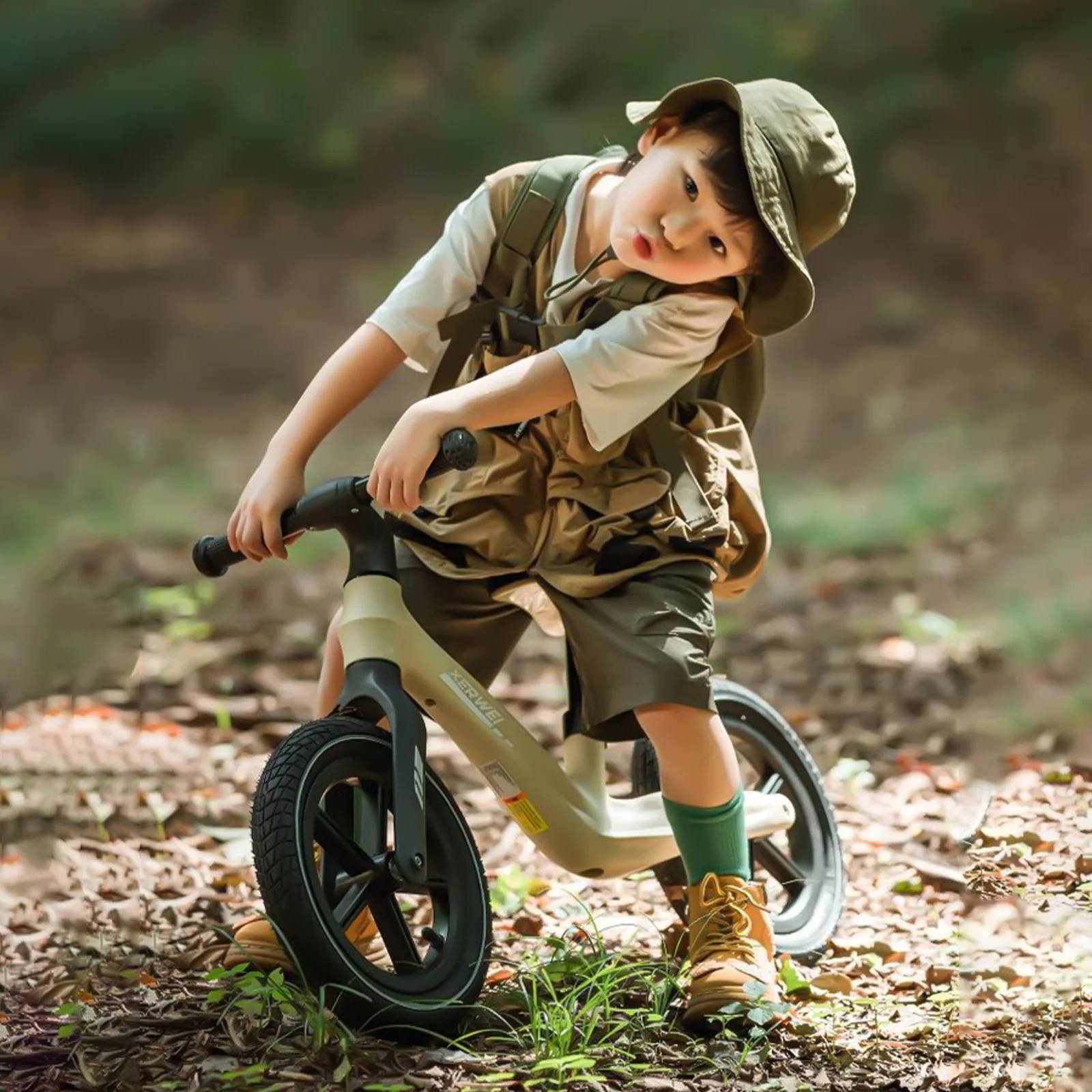 2024 Children\'s Balance Bike Pedal-Less Self Balancing Scooters For 2-7 Years Kids 80cm-140cm Height Boys Girls Cycling Bicycles