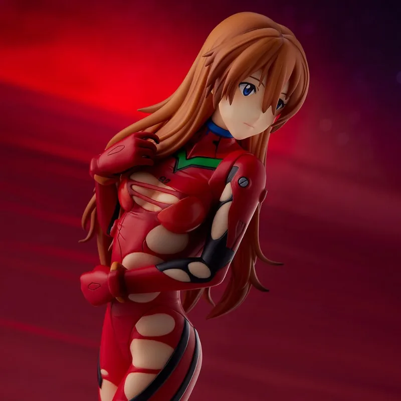 SEGA-Figuras Anime Neon Genesis Evangelion, Soryu, Asuka, Langrey, SPM, Figuras-modelo, originais, originais, originais, 21cm Coleções