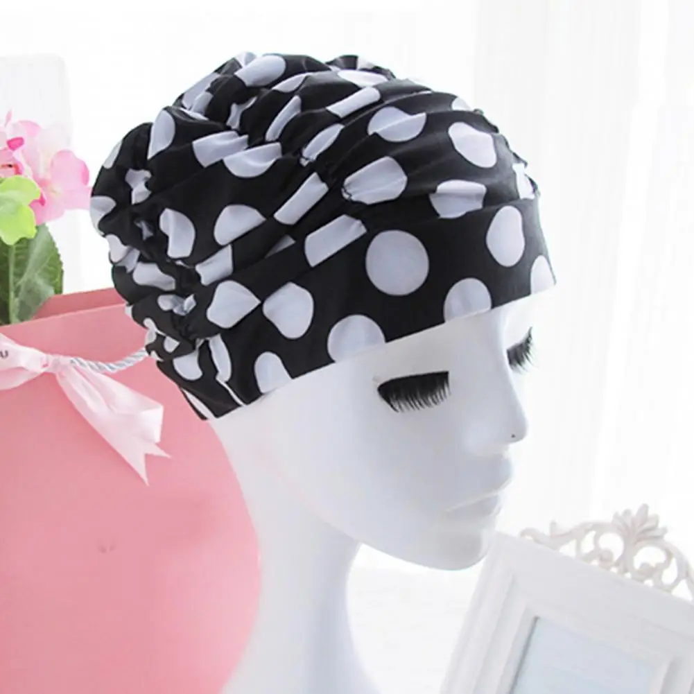 Gorro de baño para adultos, práctico gorro de baño deportivo antideslizante de Color sólido para mujer