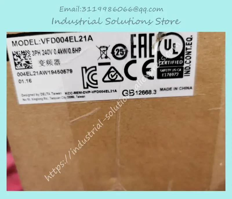 VFD004EL21A VFD007EL21A VFD007EL23A VFD015EL21A VFD022EL21A VFD002EL11A VFD004EL11A VFD007EL11A VFD002EL Inversor nuevo Original
