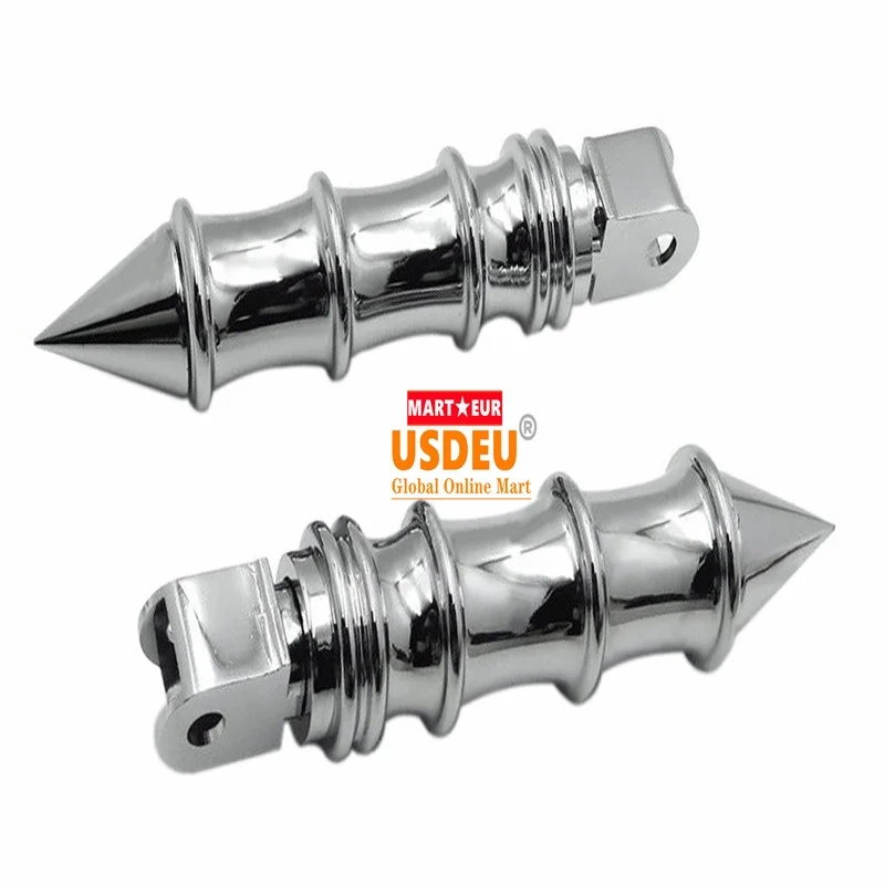 Reposapiés de bambú para Honda VLX 600 VTX 1800 Magna Aero 750 C/F VTX 1300C Spirit / ACE 750 Sabre Spirit 1100