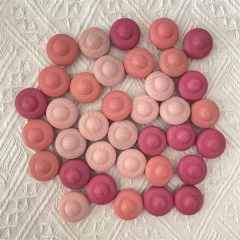 Montessori Mandala Blokken Losse Onderdelen Baby Pretend Play Scènes Speelgoed Kleur Sorteren Tellen Educatief Houten Speelgoed Voor Kinderen