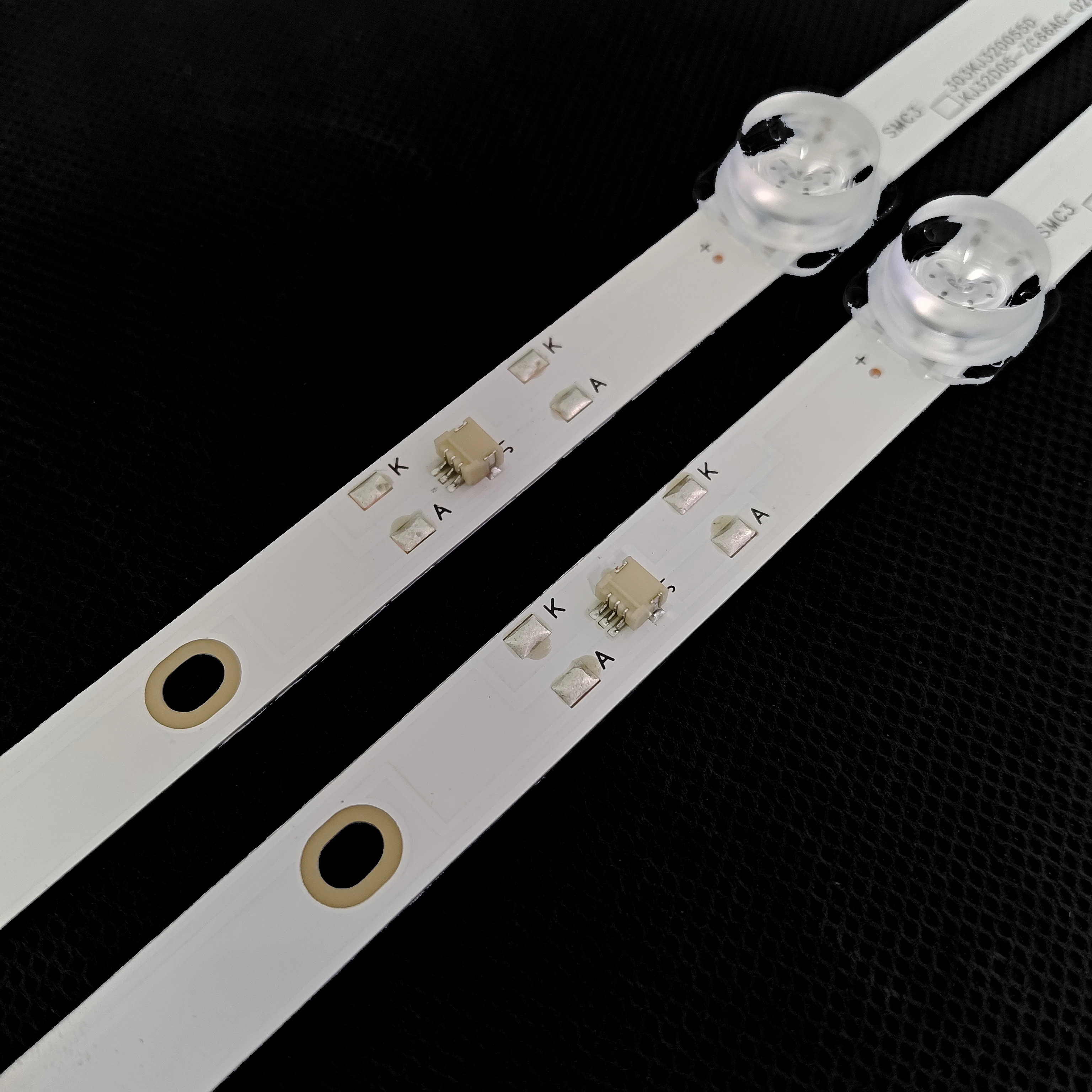LED For AWOX U3200STR KJ32D05-ZC66AG-02D 303KJ320055D HQ32KH HQS32NKH MS-KH-T320-V6-F2-3030-2.1-2015-FY4-05 HBH-H2 E493461