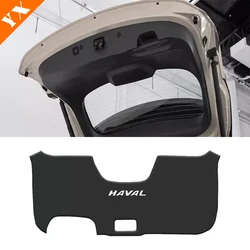 For GMW haval h6 2024 Accessories Leather Car Tailgate Anti Hit Pad Auto Trunk Protective Pad Decoration Protection Cover 1pcs