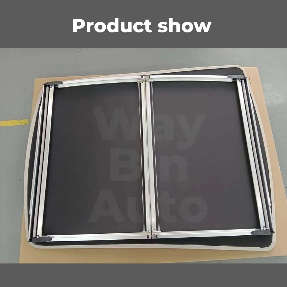 Newest 2023 Modely Sunshade Roof Skylight Shade Scroll Original Car Sun Visor Sunscreen insulation For Tesla Model 3Y 2017-2023