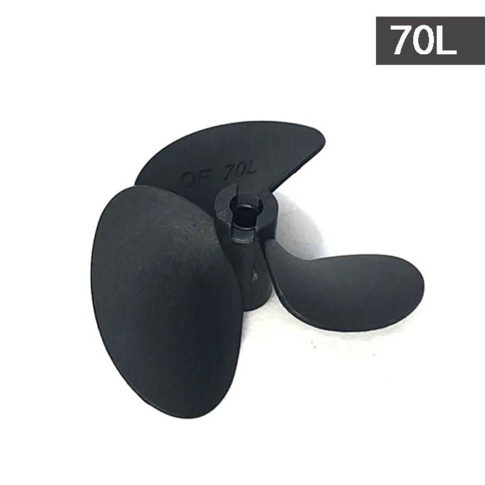 Three Blades Glass Fiber Nylon Paddle Propeller 70/80/90/100mm CW/CCW 5.0mm for RC Boat Simulated Ship Underwater Drone