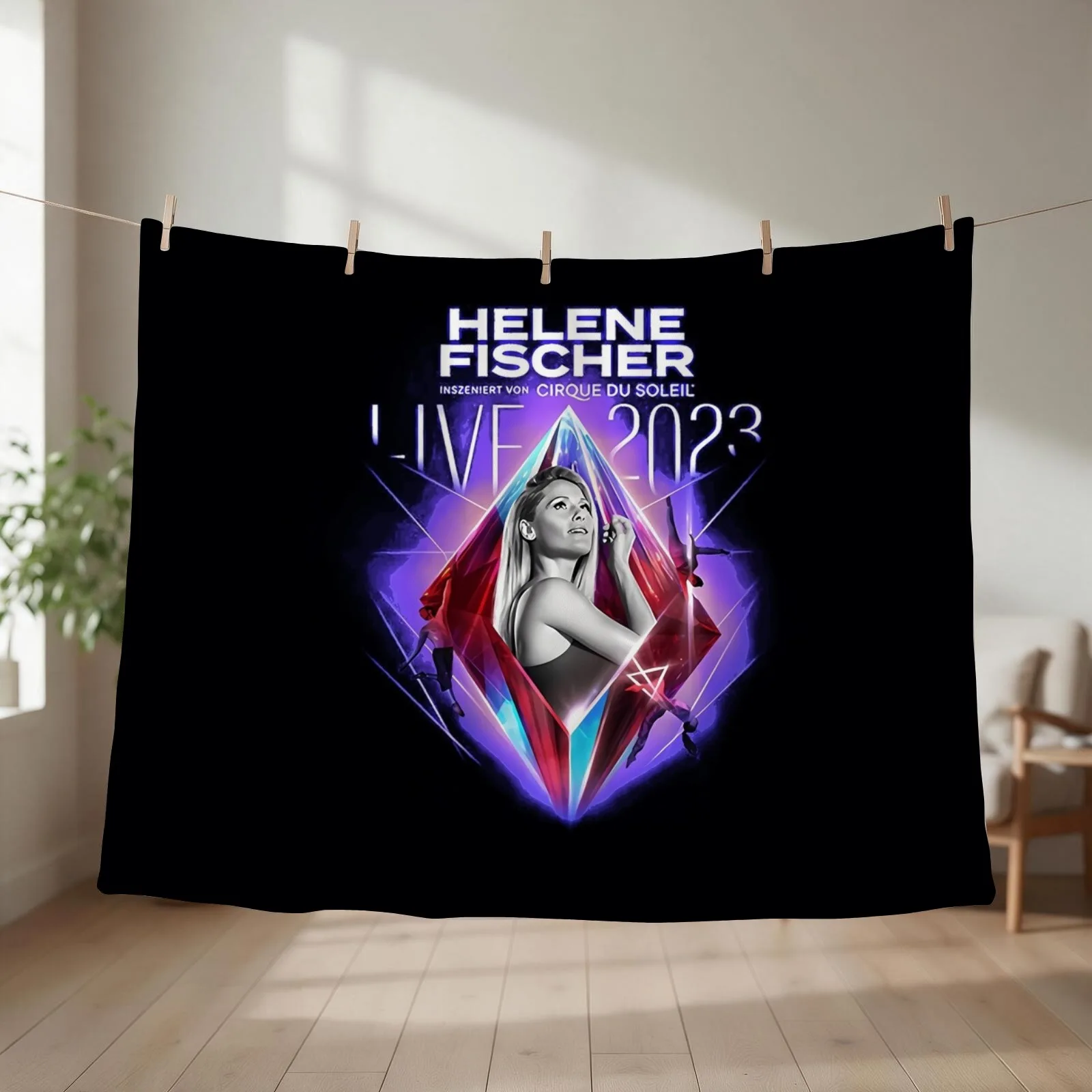 helene fischer rausch 2023 Throw Blanket couch cozy soft plush fuzzy picnic outdoor blanket