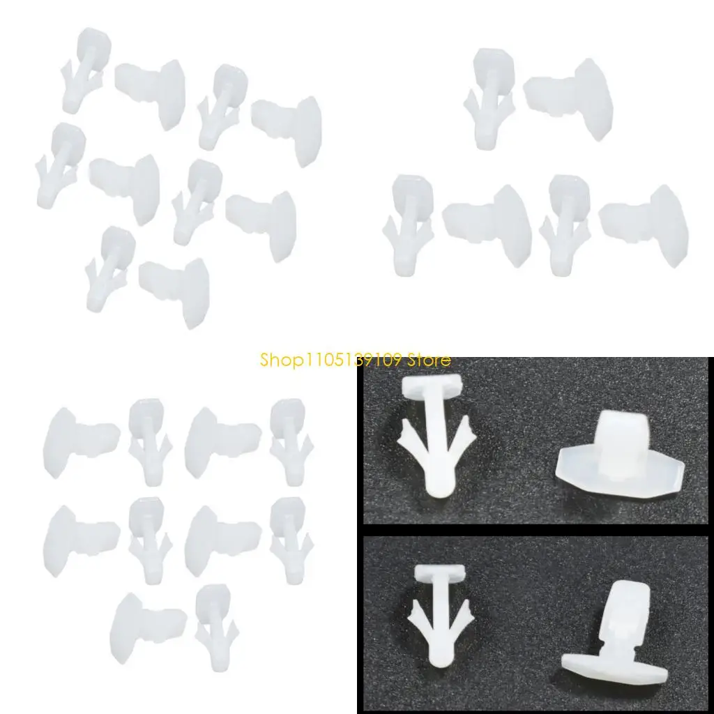 

10pcs Weatherstrip Retainer Clips for Atenza Replace KD4558762 KD45-58-762, Atenza Front Hood Seal Clip Auto Accessories