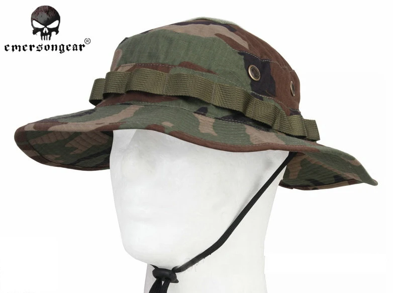 Emersongear Military Combat Tactical Hat Woodland EM8735