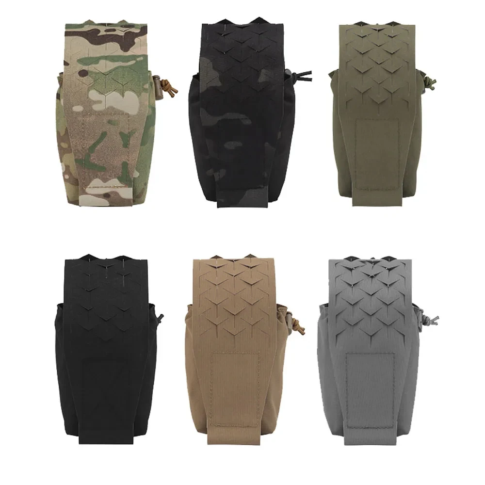 Outdoor SPUD Pouch Molle Sundries Bag Radio Pouch Outdoor Belt SS Double 5.56 762 Mag Carrier Bag Camouflage