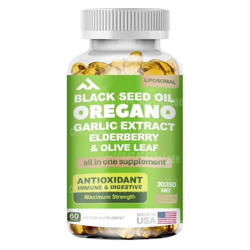 

Капсулы Liposomal Oriole Oil 10 в 1 — масло черного семян и оливковое масло Oriole — 60 капсул