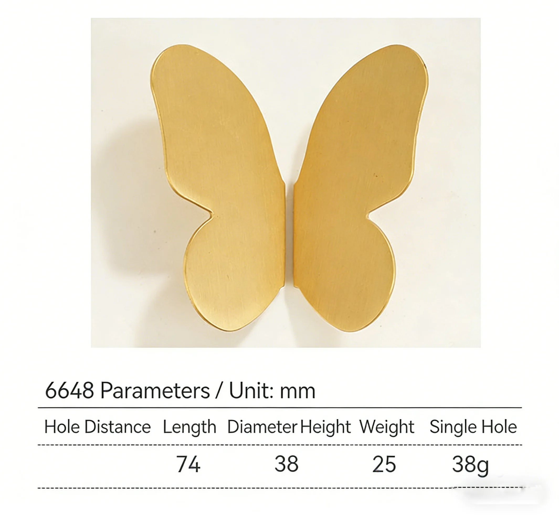 

Cute Cartoon Animal Butterfly Cabinet Handles for Kids Room Aluminum Alloy & Brass Drawer Pulls, Children's Furniture Hardward