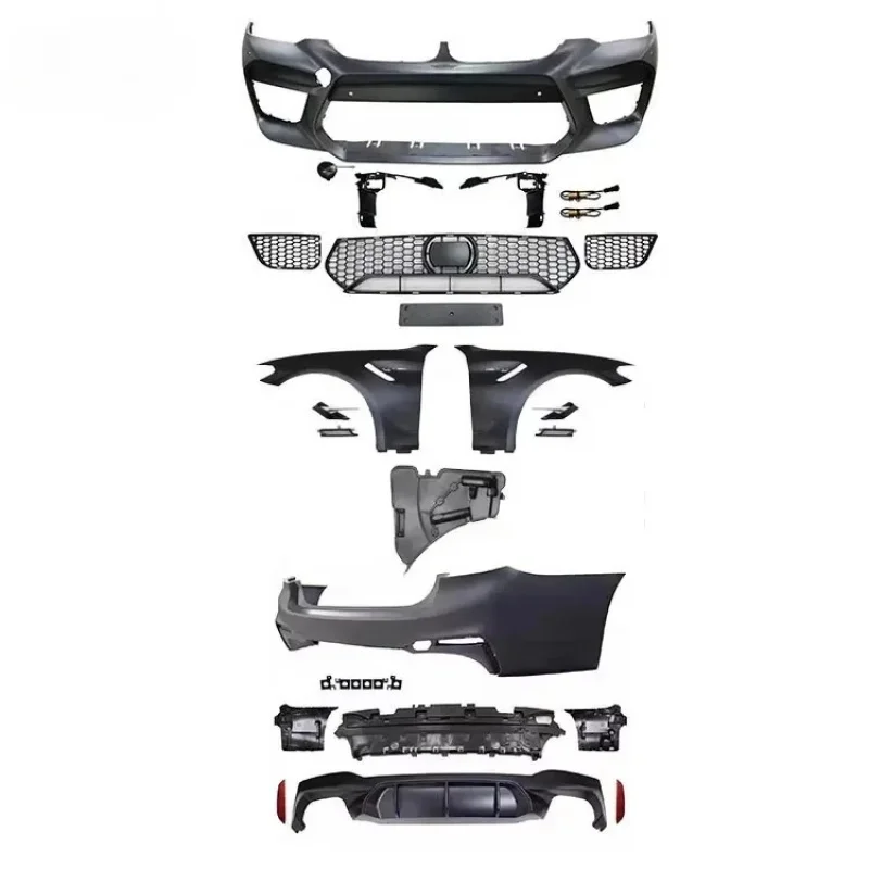 

Hot-sale M5 Style Body Kit 5 Series G30 G38 2017-IN Front Bumper Rear Bumper Side Skirts Car Bumper