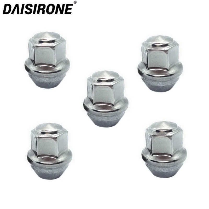 5PCS/lot Chrome Wheel Lug Nuts for Ford Foucs MK3 Mondeo KUGA Escape Fiesta Fusion Lincoln M12*1.5