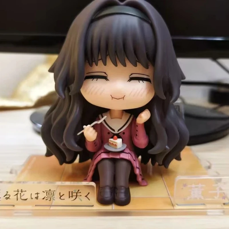 

SUNRISEPOP Official Kurumi Kaga Chibi Figure The Fragrant Flower Blooms With Dignity Q Version Desktop Decoration Collectible