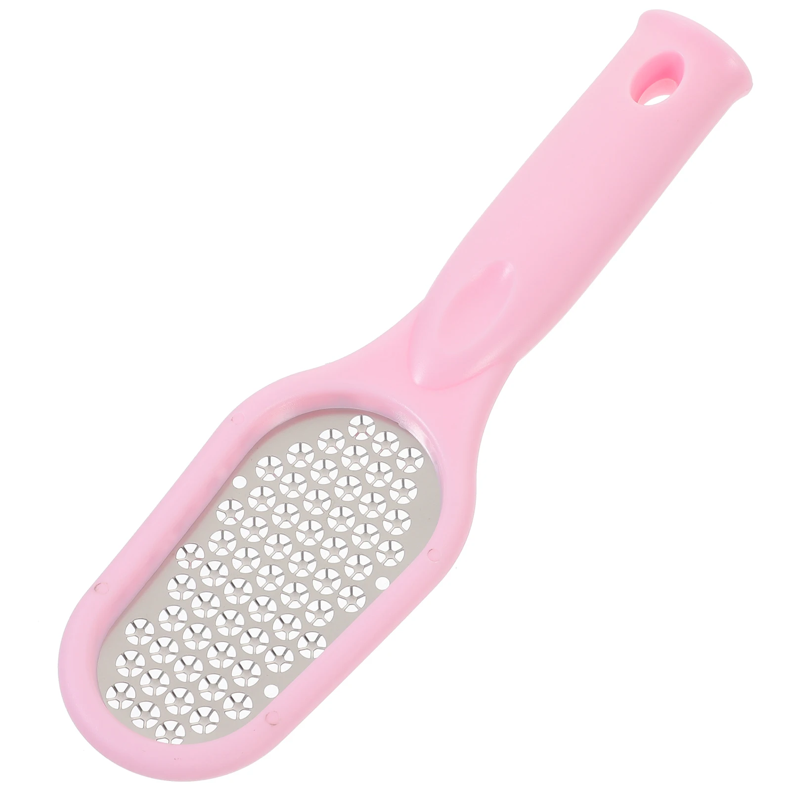 

Скруббер розовая пилка для ног из нержавеющей стали, инструмент для удаления мозолей, терка для педикюра омертвевшей кожи, очиститель пяток, отшелушивающий уход за ногами