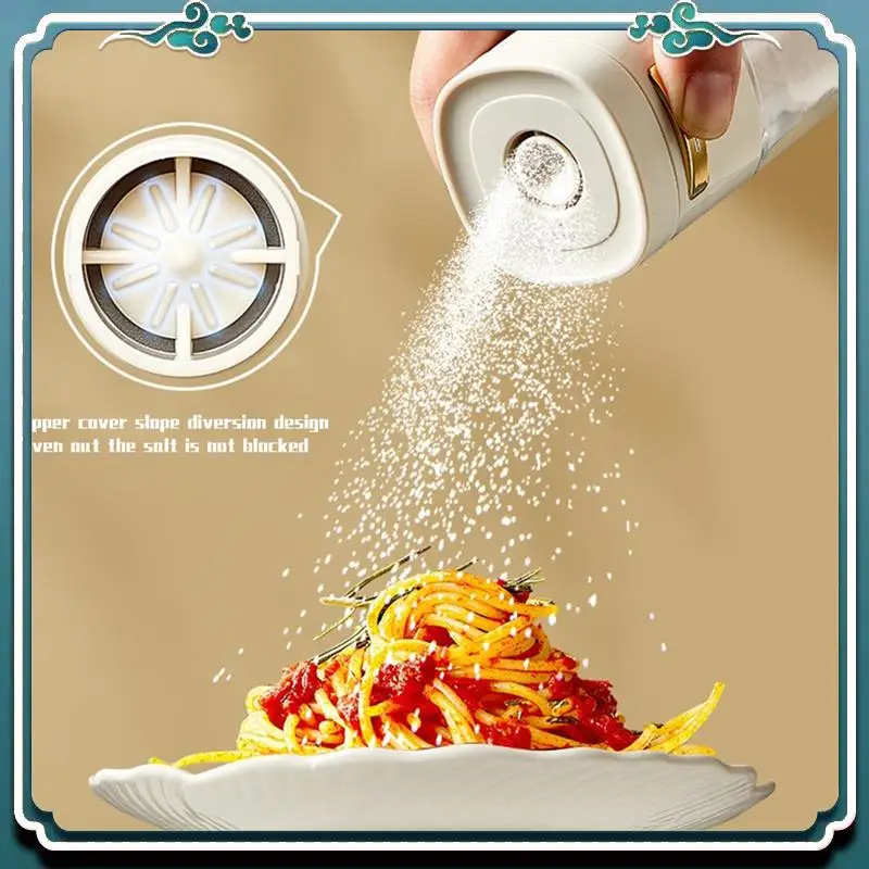 

Premium 0.5G Metering Salt Shaker Dispenser Salt Tank Sugar Bottle Salt Shaker Spice Jar Can Seasoning Sealed Bottle