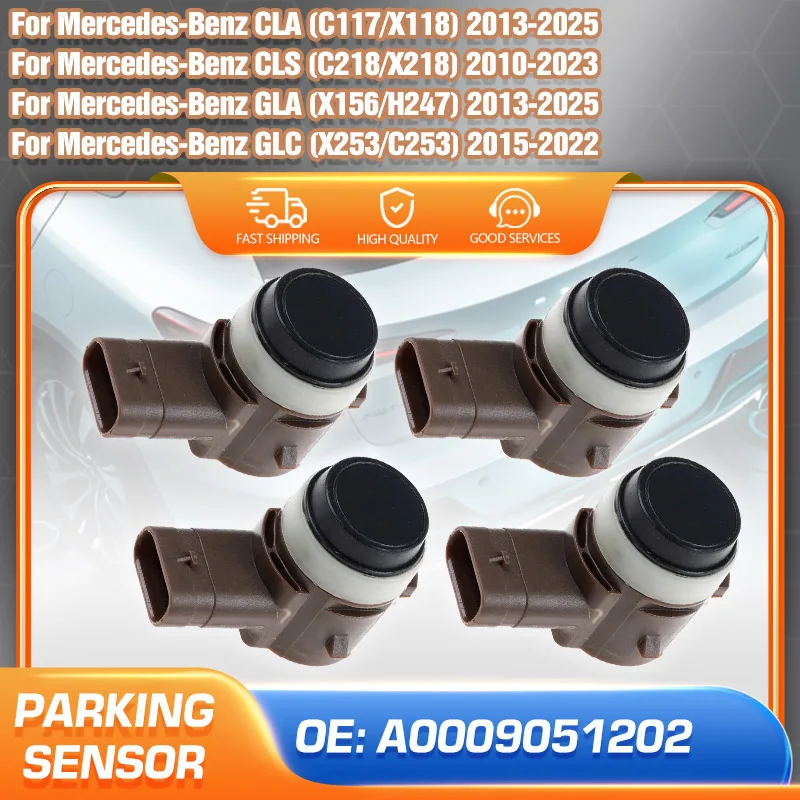 

Car Parts For Mercedes-Benz CLA CLS GLA GLC C117 X156 C218 C253 X218 H247 X253 X118 PDC Parking Sensor A0009051202 A0009055604