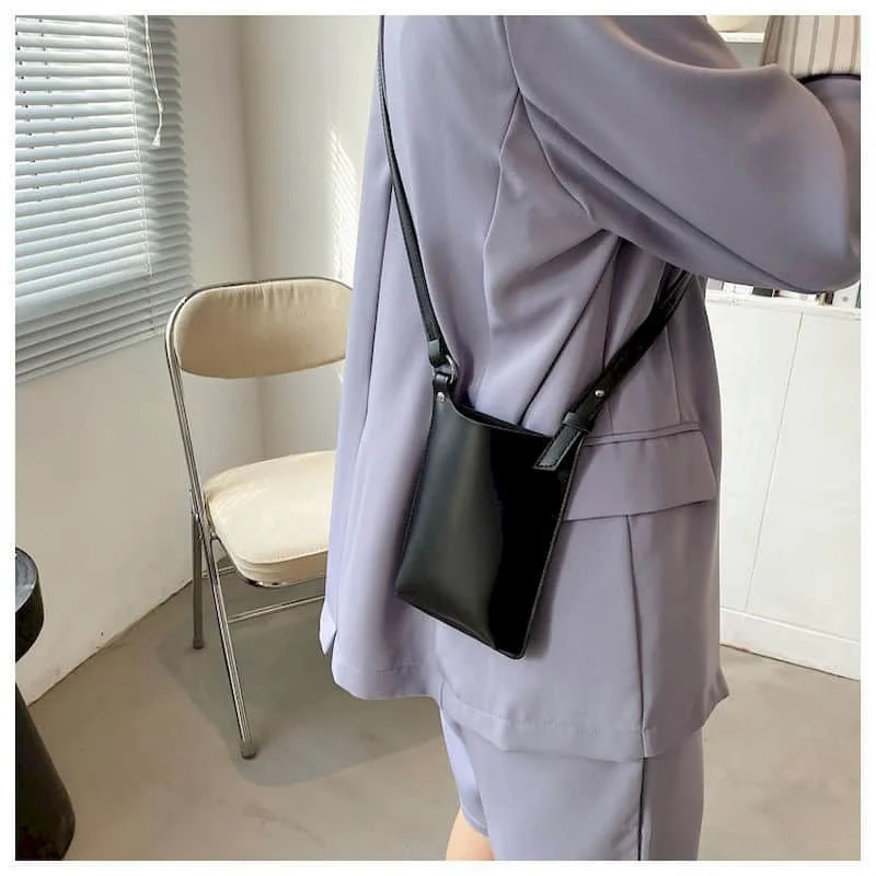 

Crossbody Bags for Women Korean Style Mini Bags Versatile Handbags Aesthetic Ladies Fashion PU Fabric Lightweight Square Bags