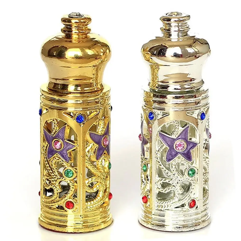 Decor Mini Decoratie Cadeau Cosmetische Container Metalen Druppelflesjes Parfumflesje Hervulbare Flessen Essentiële Oliën Fles