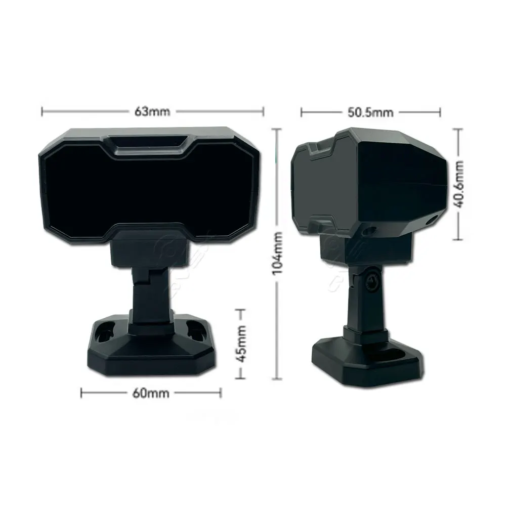 

720P Fatigue Driving Smoking Dozing Answering Telephone Connection Driver Alarm System Driver Status Detection Camera