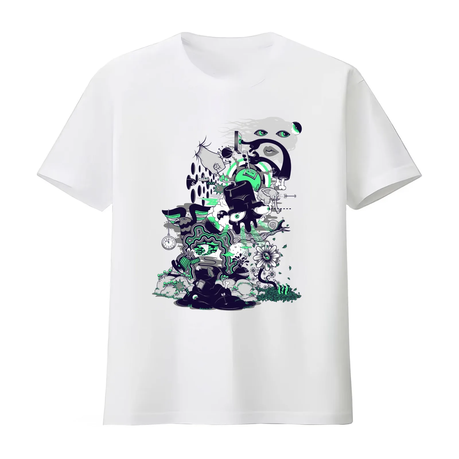 An Inevitable Twist Of Fate T-Shirt Summer Casual Cotton Tee Oversized Streetwear Tops Vintage Graphic Print 100% Cotton