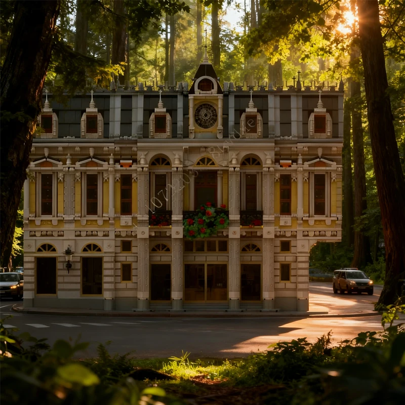 6633PCS Modular The Royal Opera MOC Creative street view Model Building Blocks Architecture DIY Education Assembly Model Toys