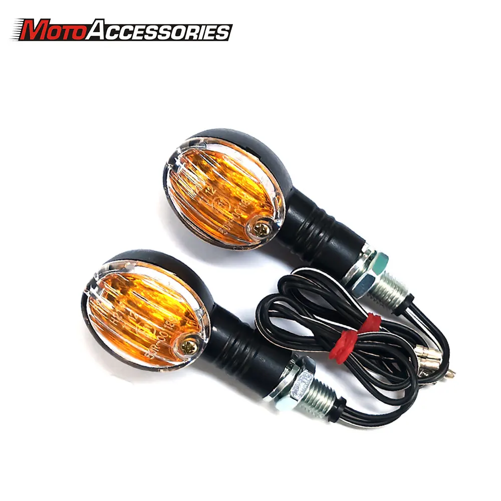 1 Pair Motorcycle Indicator Turn Signal E-mark Approved LED Flashing Lights Halogon Bulb Running Lamp Blinker Flasher Universal