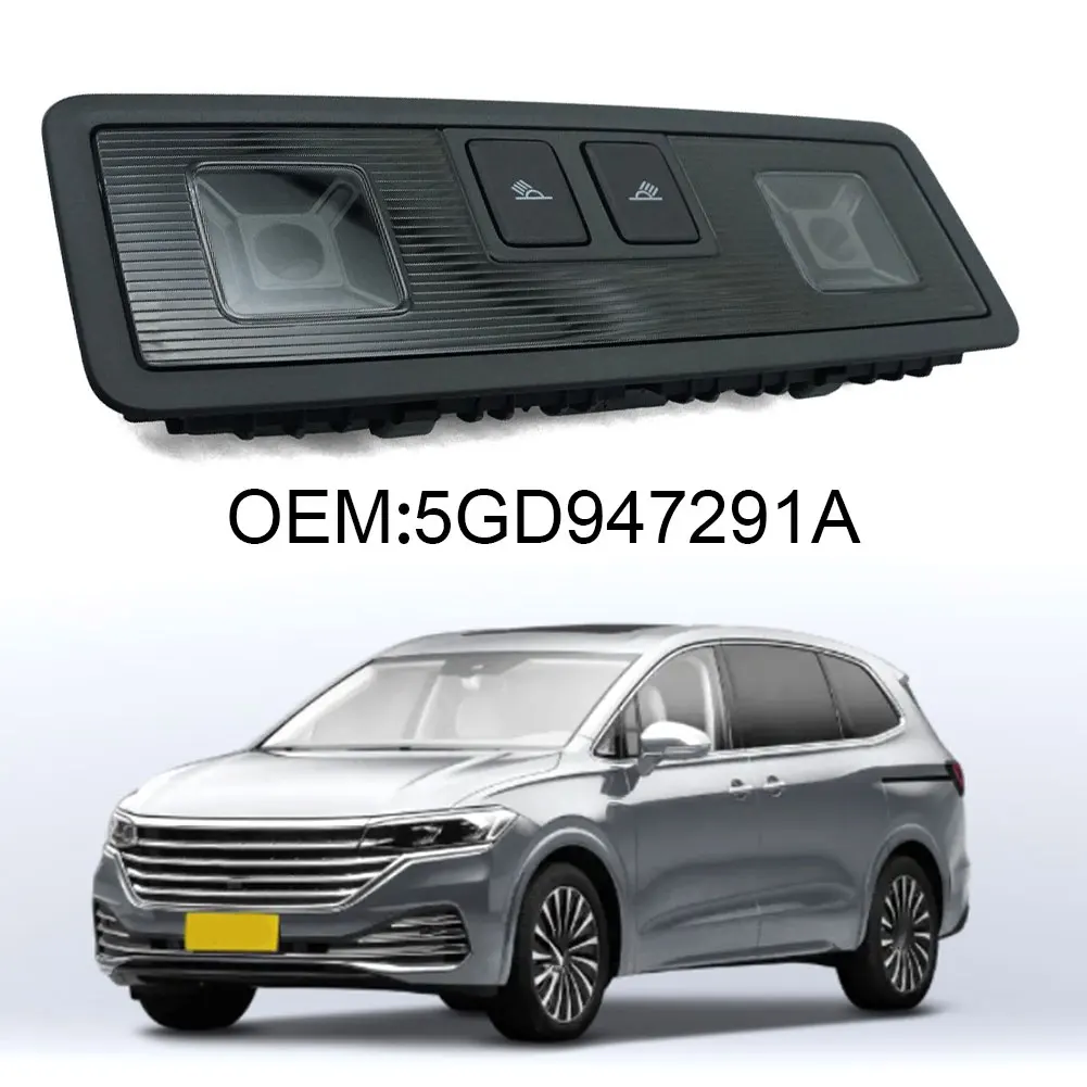 

Купольная лампа для чтения 5GD947291A 12 В для Mercedes, Tougane, Sprinter, для Golf 7, внутренняя лампа, черные лампы для чтения в сборе