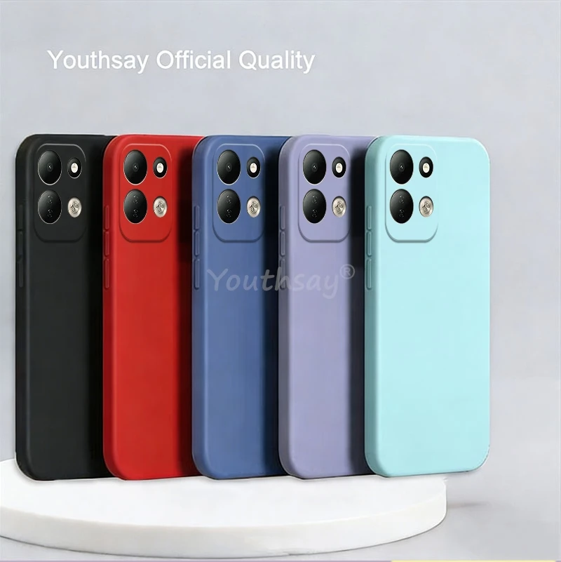 Für Xiaomi Redmi 17 Hülle Flüssigsilikon Einfarbige Weiche Hülle Redmi 17 Cover TPU Sturzsichere Handyhülle Redmi 17 Cover