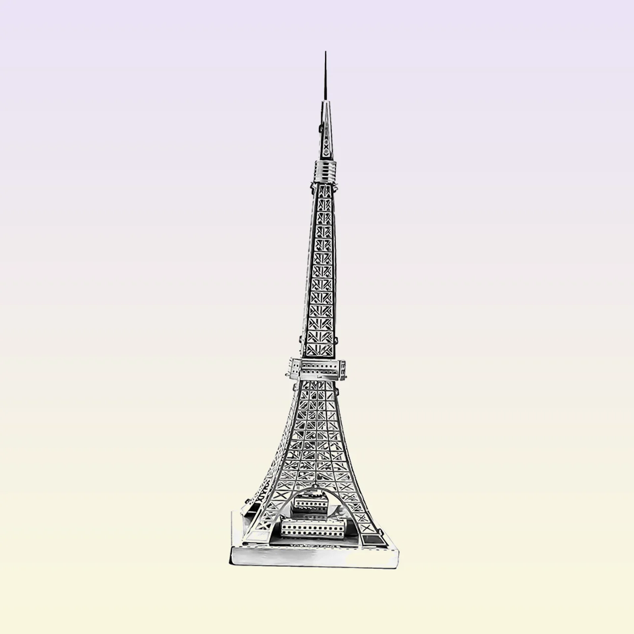 3D Metal Puzzle model kits DIY Laser Cut Puzzles Jigsaw Toy For Children