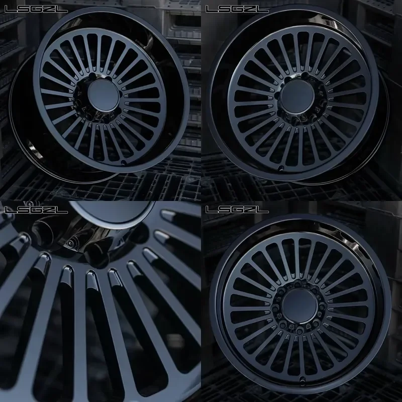 

i Lsgzl Forged Alloy Deep Dish 20x12 24x14 26x14 Concave 8x180 8x165.1 6x139.7 6x5.5 Custom for F250 F350 Silverado Truck