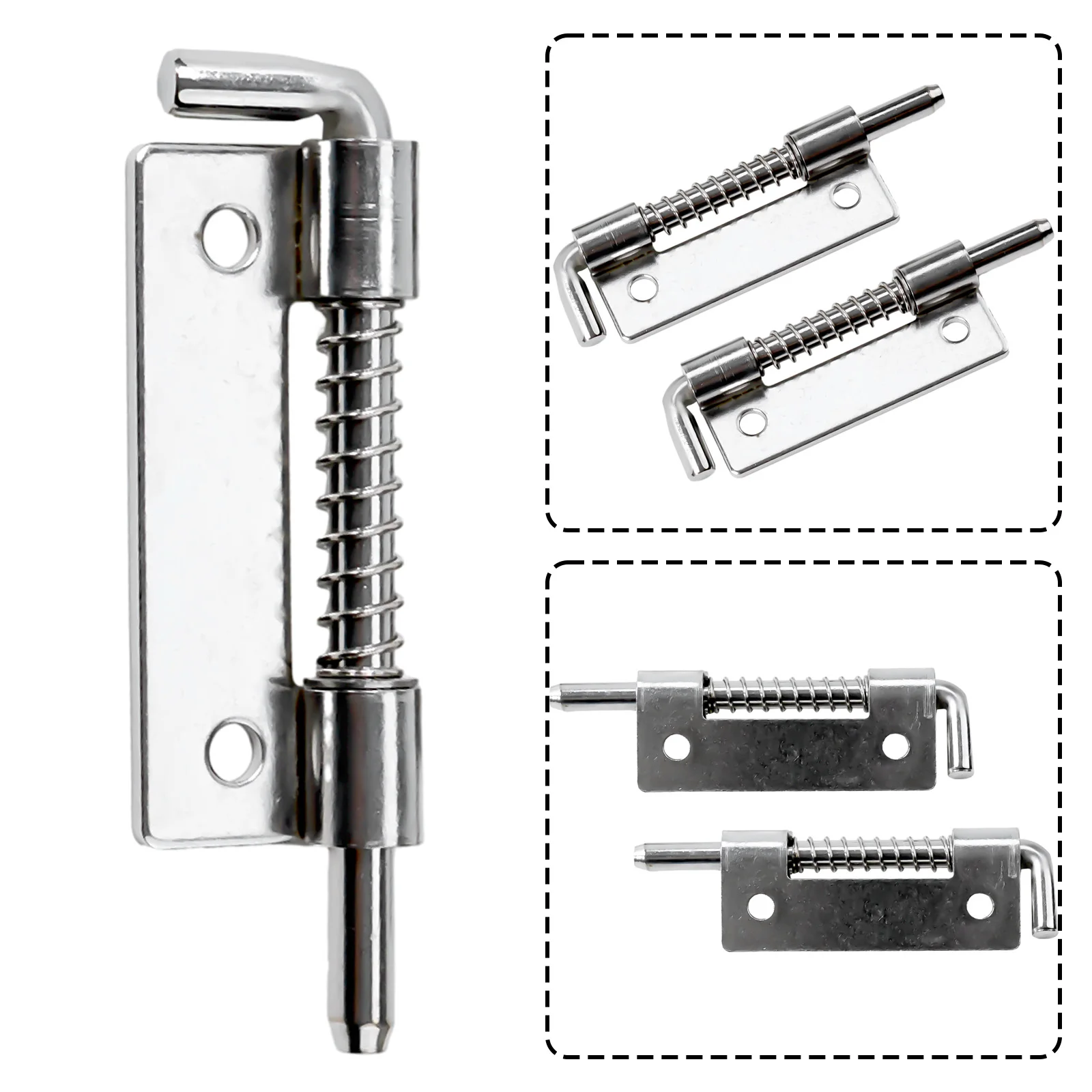 For Bathroom Other Interior Doors Latch Pin Furniture Latches Wide Application Cabinets Silver Hardware Accessories